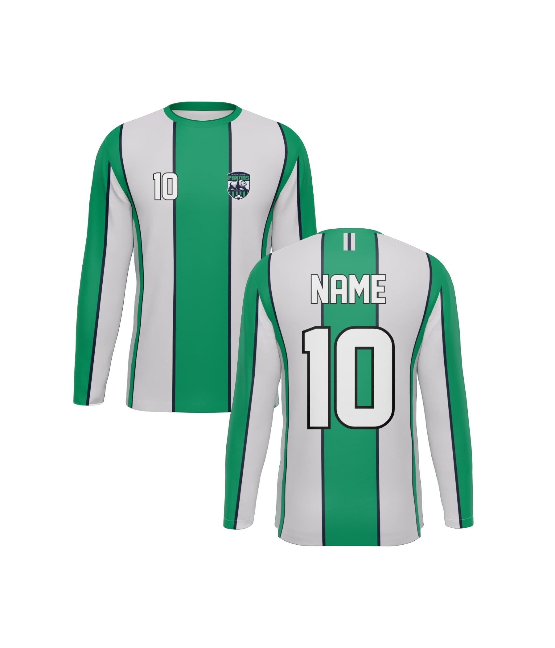Fotbollströja lång ärm, standard