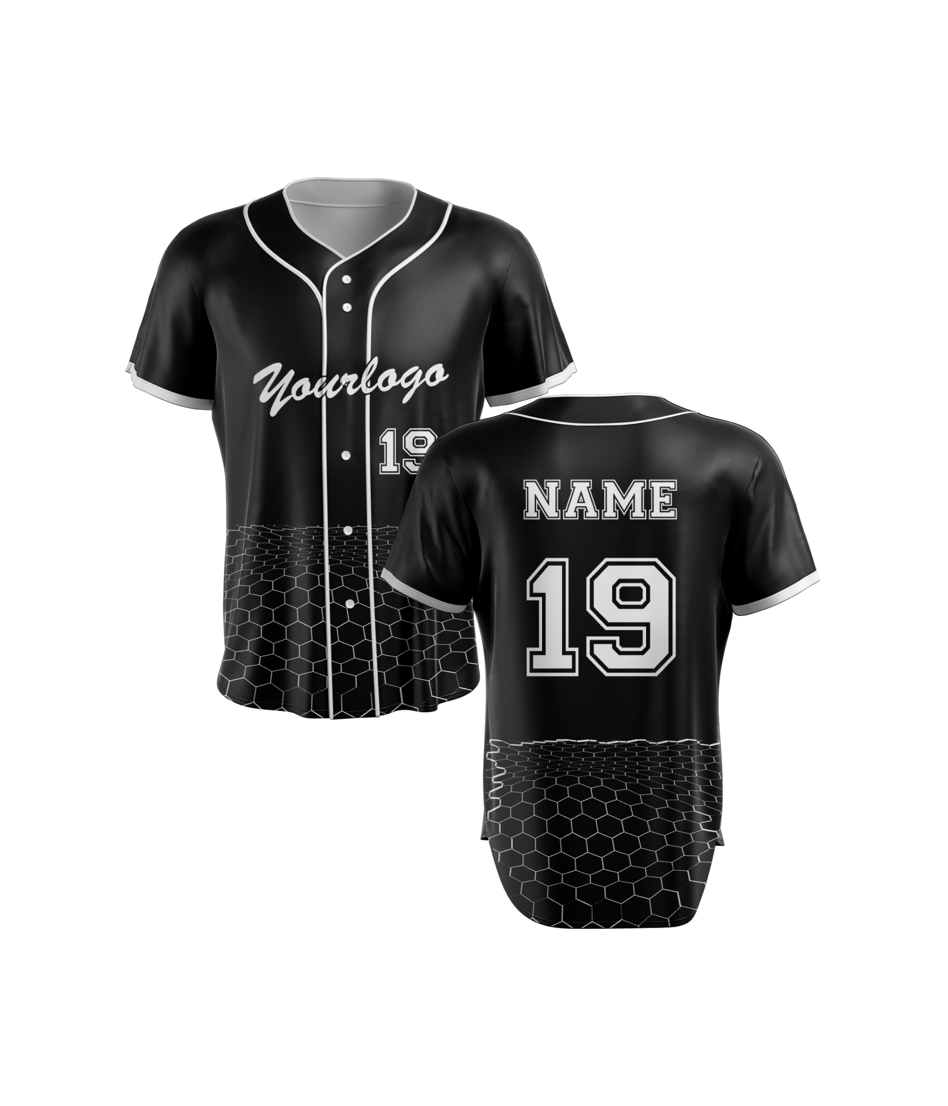 Basebolltröja med knappar, 2000-serien
