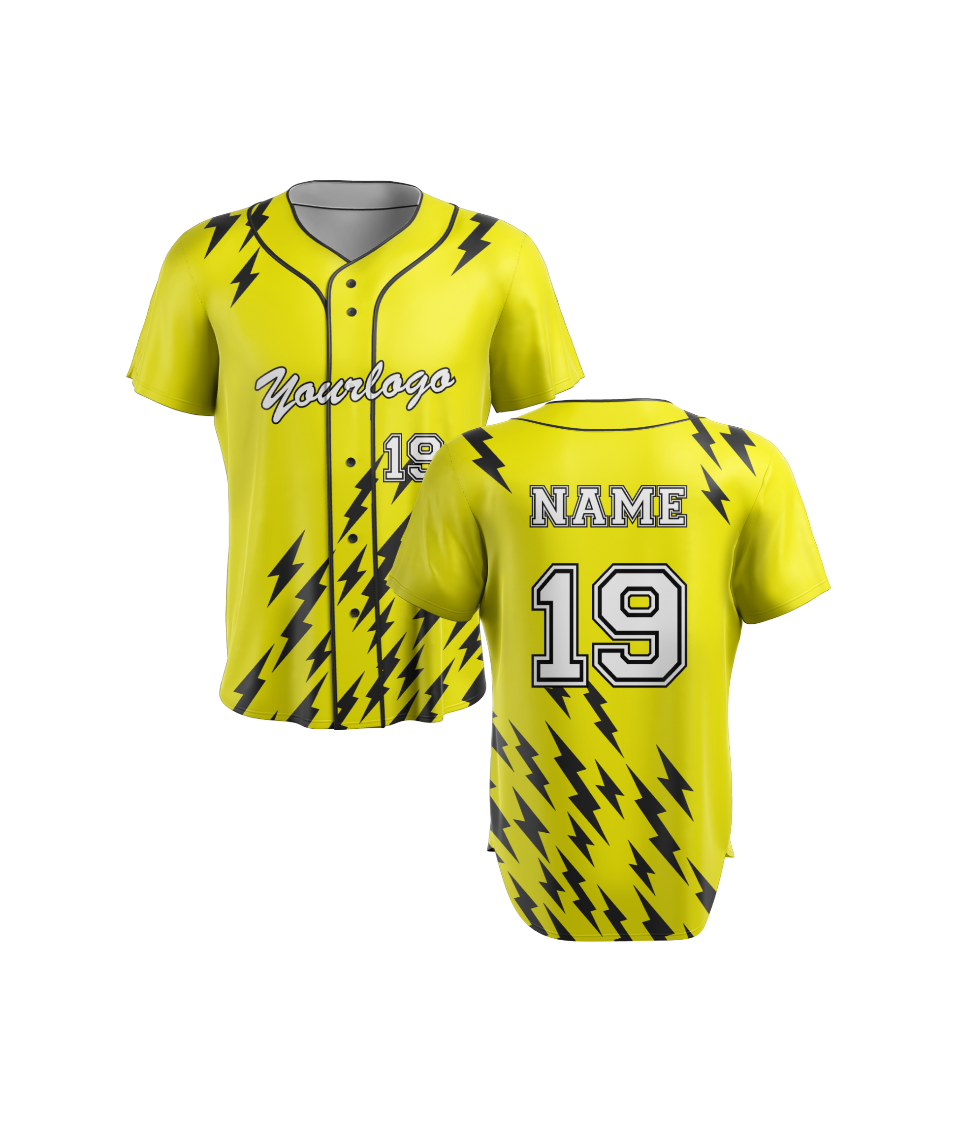 Basebolltröja med knappar, 2000-serien
