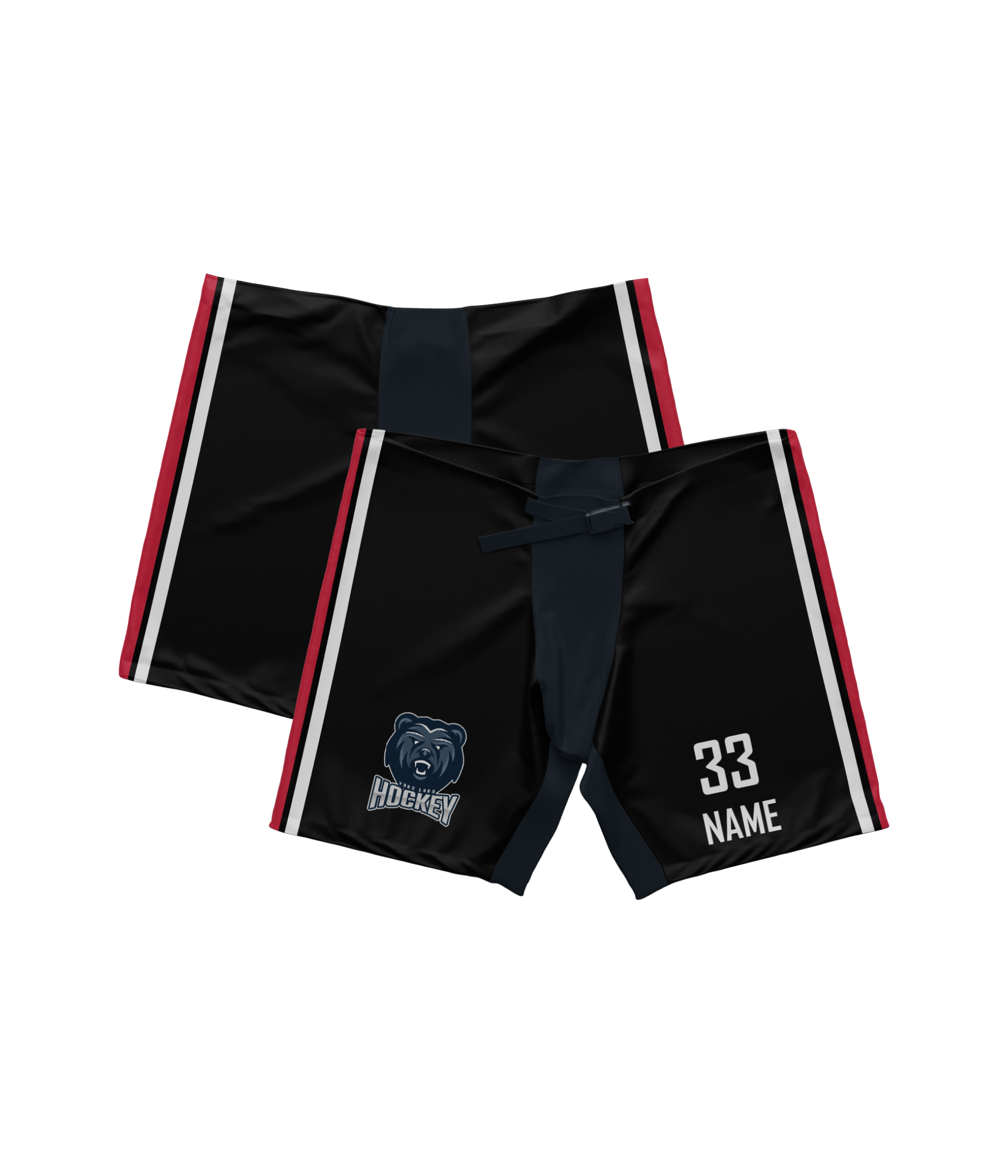 Ishockeyshorts, Cut-and-sew