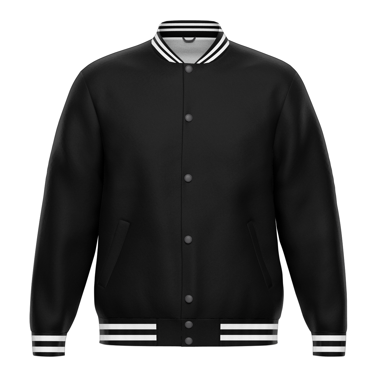 Lightweight Satin Varsity Jacket - Design-1